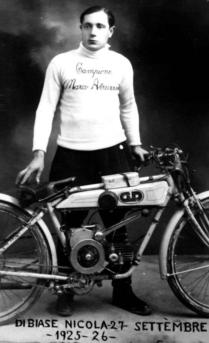 Di Biase motociclista